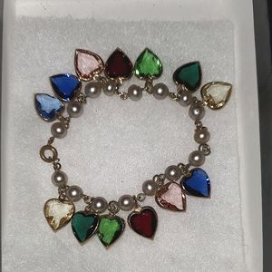 Bracelet with hearts